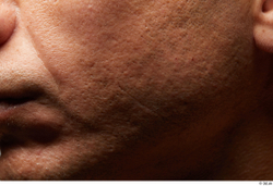 Face Cheek Skin Man Slim Wrinkles Studio photo references